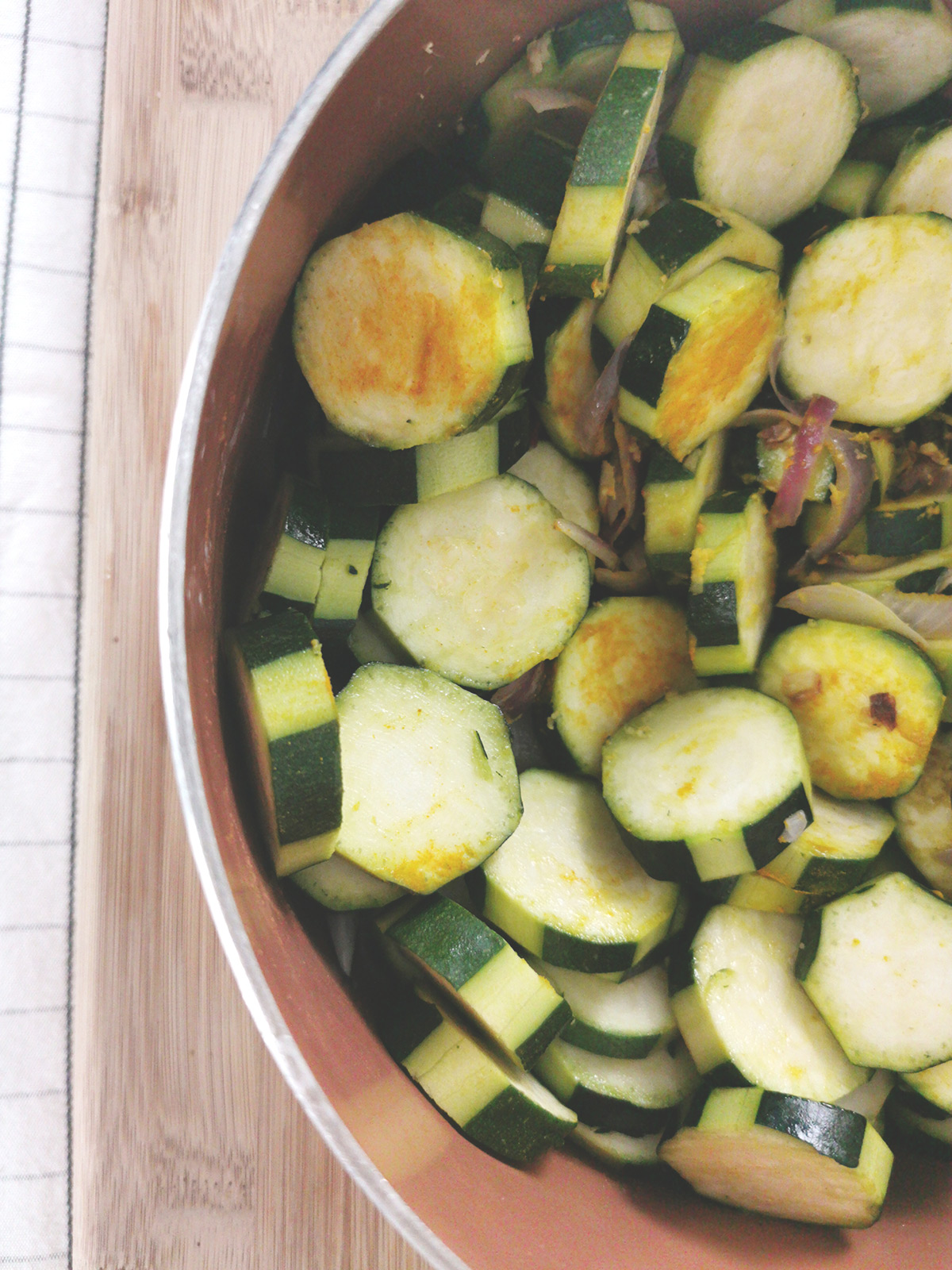 Soupe de courgettes